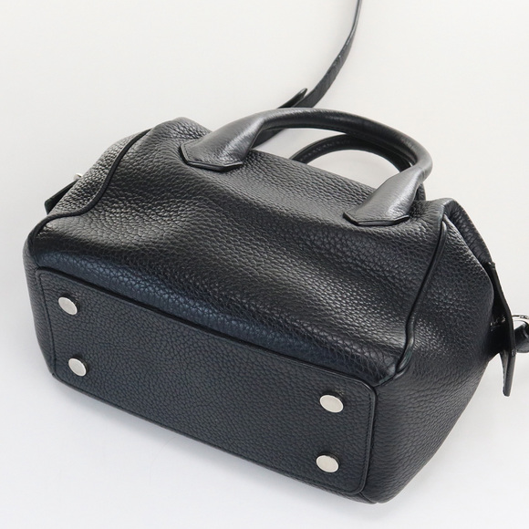 Balenciaga Shoulder Bag Handbag Leather Black - Picture 2 of 12